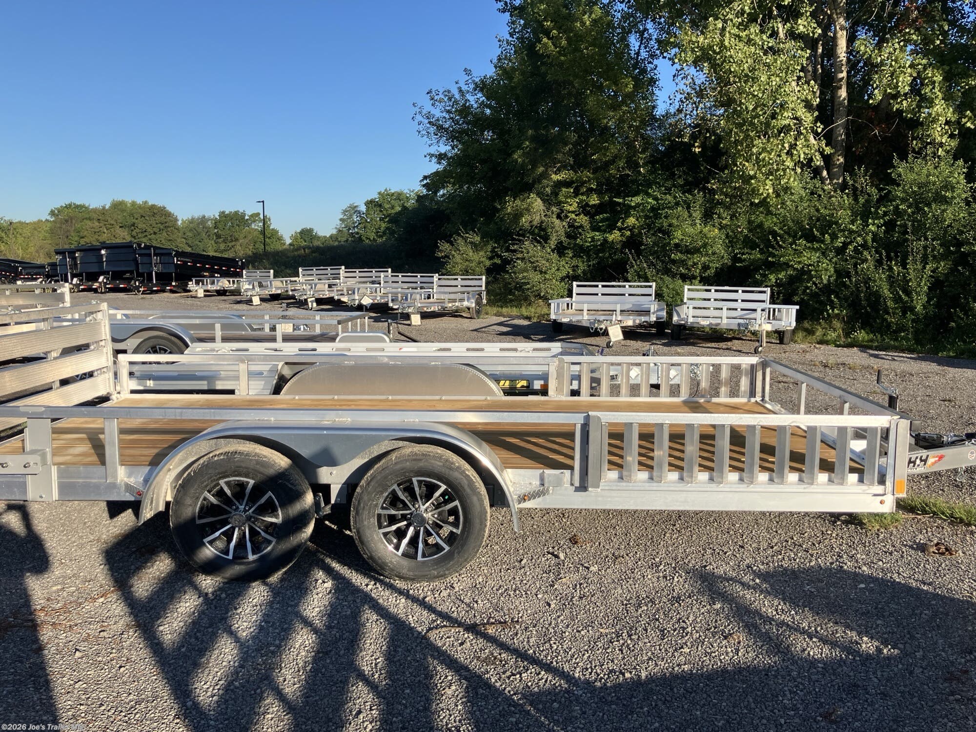 New 2027 H&H 82x16 7000 GVWR Aluminum ATV Trailer available in Clarklake, Michigan