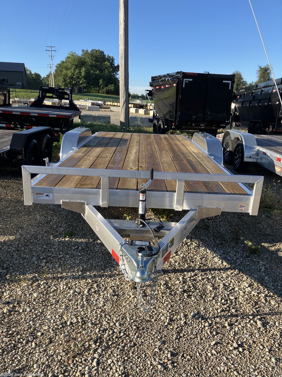 2027 H&H 82x16+2 7000 GVWR Aluminum Car Hauler
