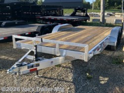 2027 H&H 82x16+2 7000 GVWR Aluminum Car Hauler - New Car Hauler Trailer for sale by Joe's Trailer Mfg in Clarklake, Michigan
