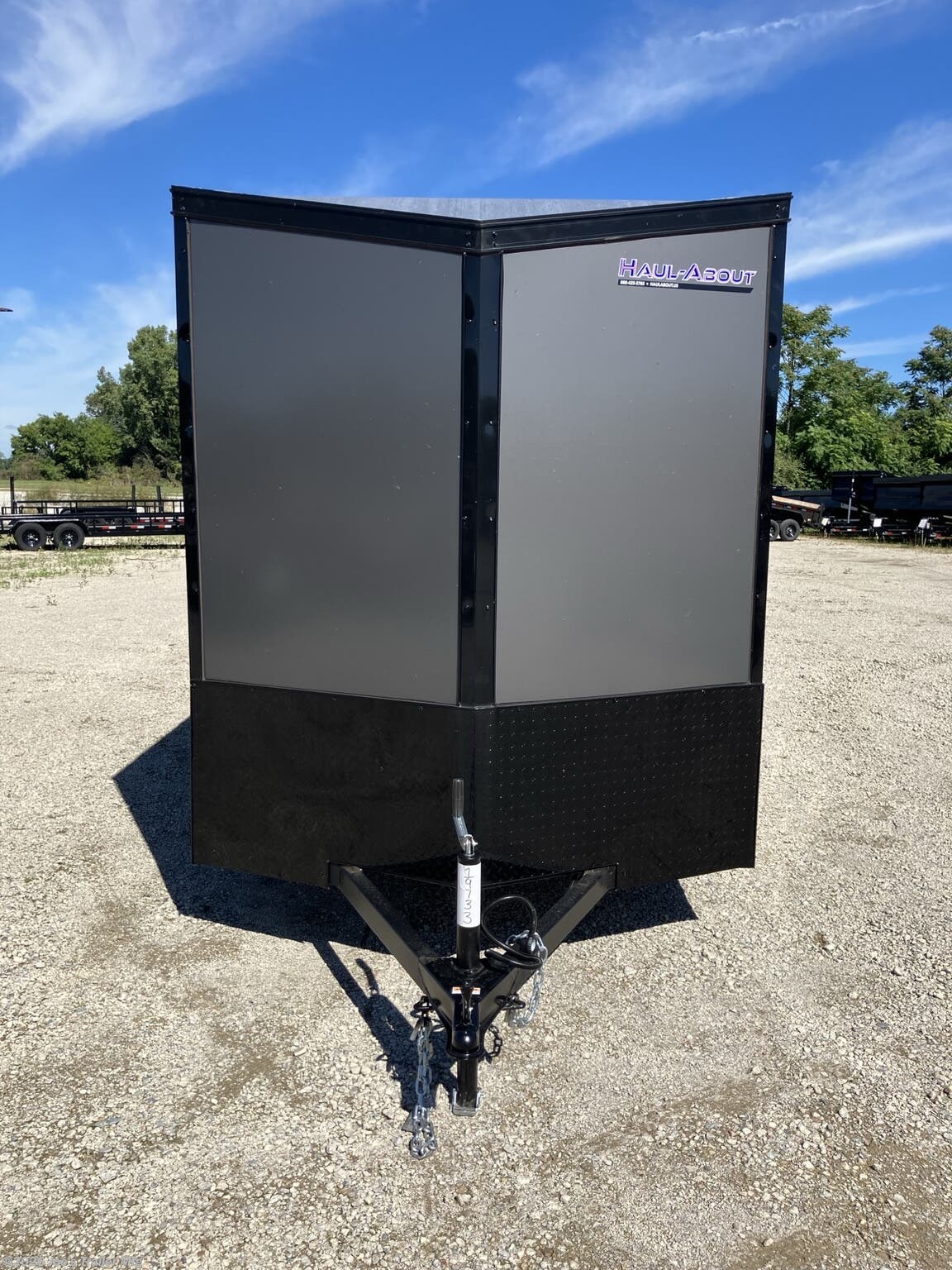 2027 Haul About 6x12 2990 GVWR 77" IH Blackout Package