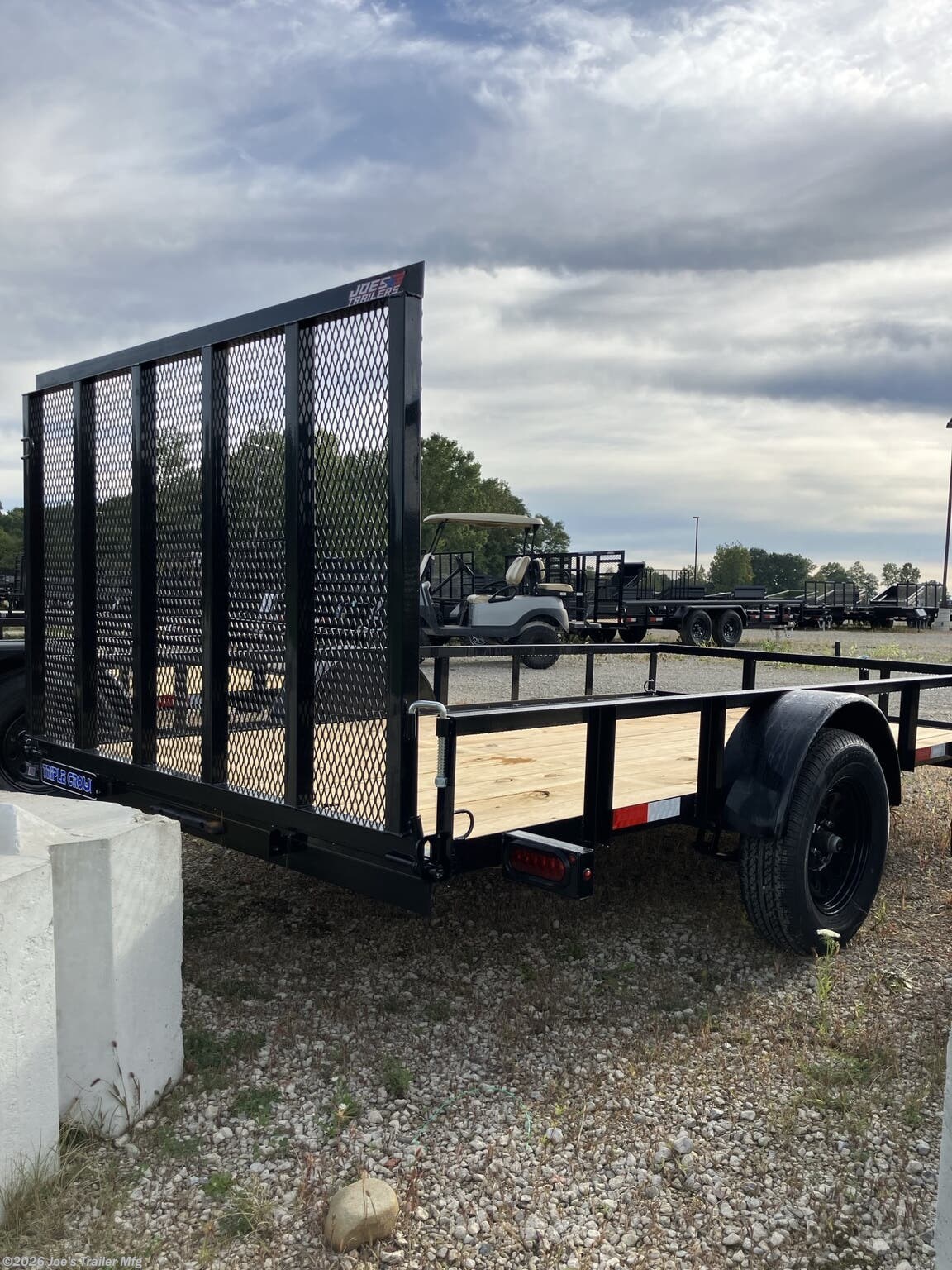 New 2027 Triple Crown 6X12 2990 GVWR Utility Trailer available in Clarklake, Michigan
