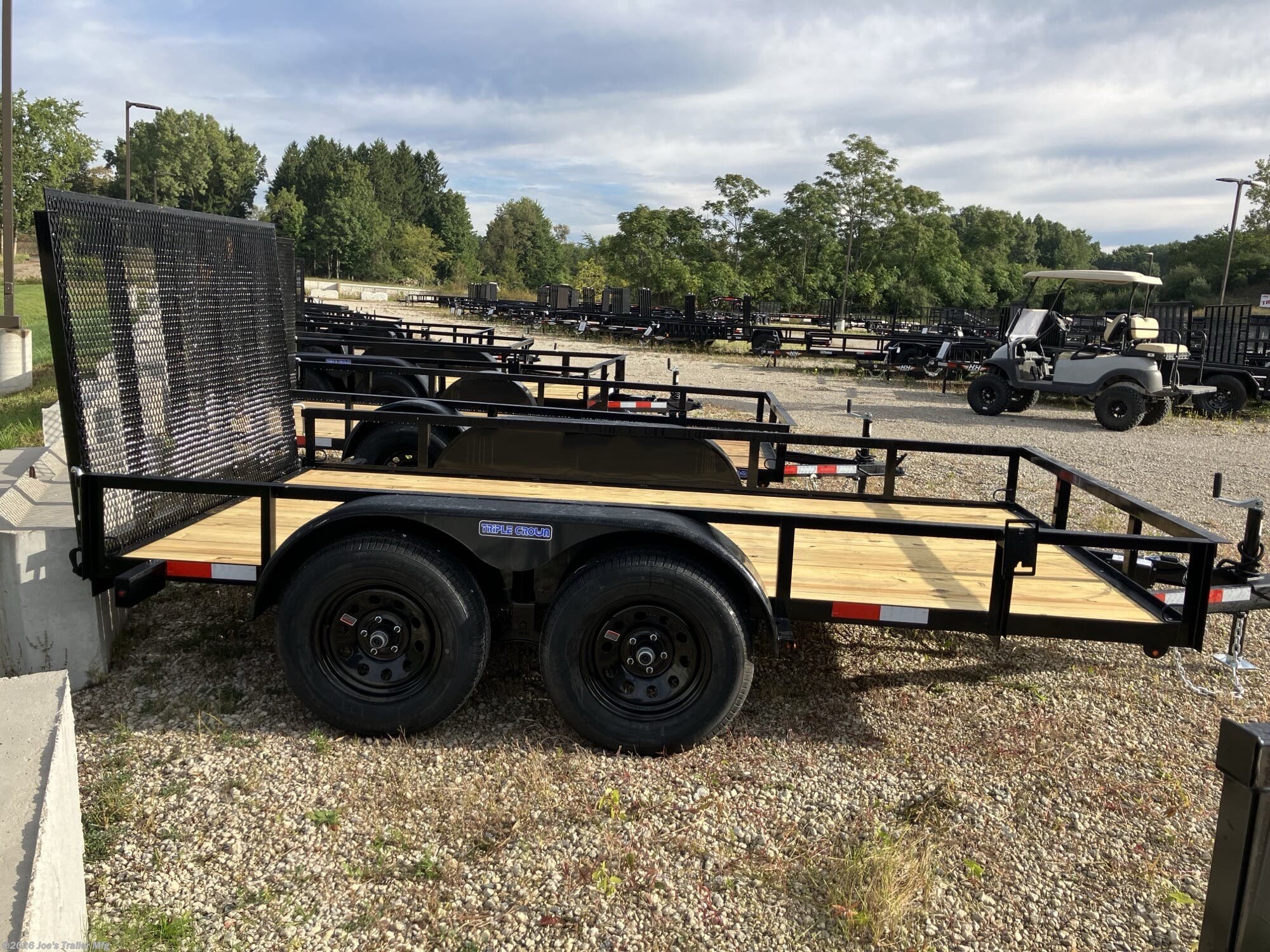 New 2027 Triple Crown 6x12 Tandem Axle 6000 GVWR available in Livonia, Michigan