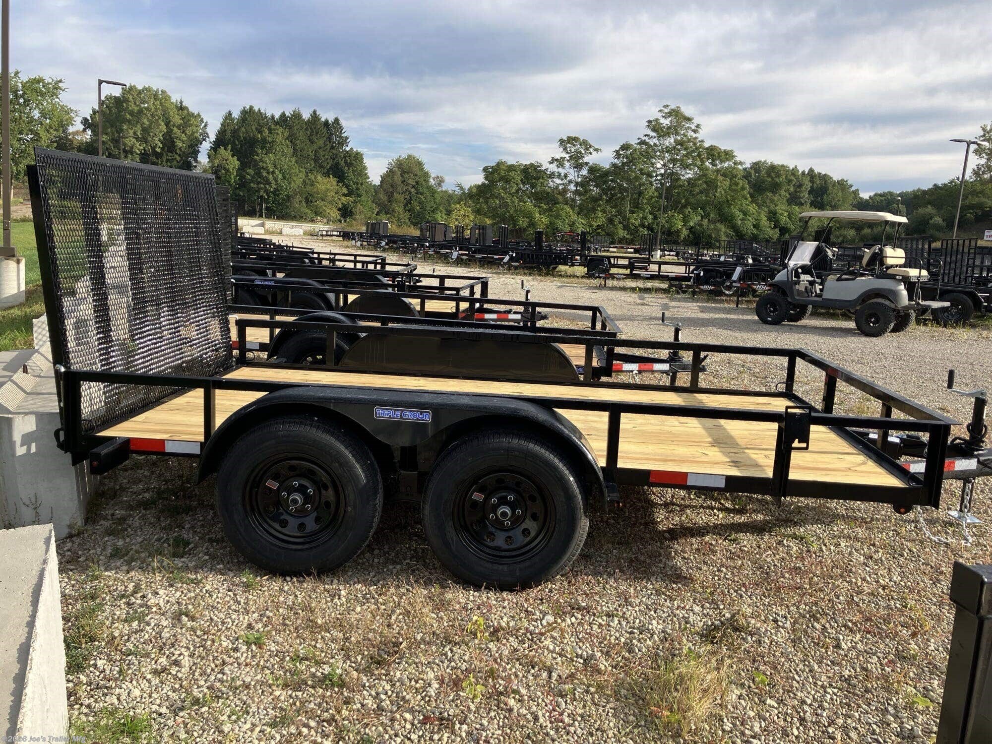 New 2027 Triple Crown 6x12 Tandem Axle 6000 GVWR available in Clarklake, Michigan