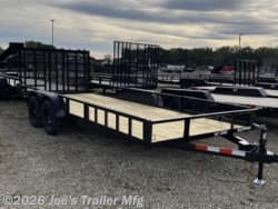 2027 Triple Crown 7x18 7000 GVWR w/Removable Side Load Ramps - New ATV Trailer for sale by Joe's Trailer Mfg in Clarklake, Michigan