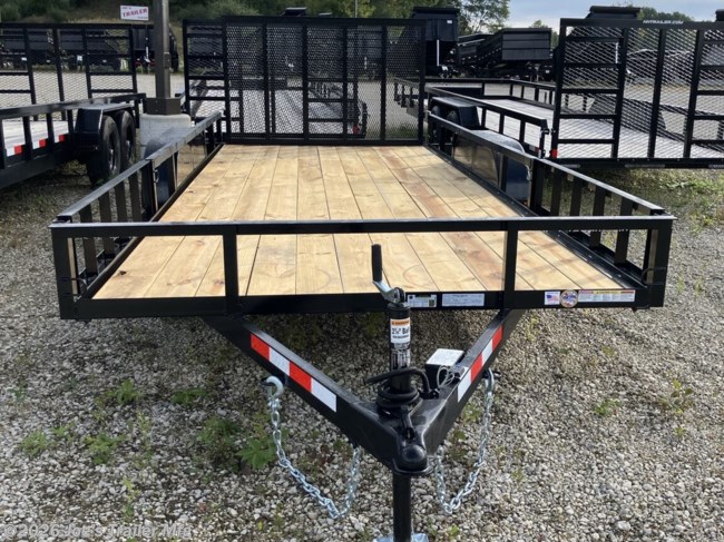 2027 Triple Crown 7x18 7000 GVWR w/Removable Side Load Ramps