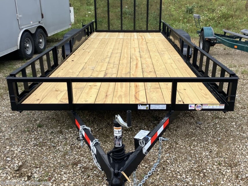 New 2027 Triple Crown 7x20 7000 GVWR w/Removable Side Load Ramps available in Clarklake, Michigan
