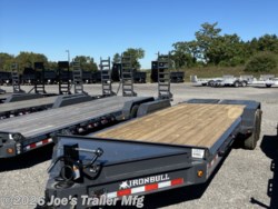 2027 IronBull 83x22 14000 GVWR 3' Dovetail w/Rampage Ramps - New Equipment Trailer for sale by Joe's Trailer Mfg in Clarklake, Michigan
