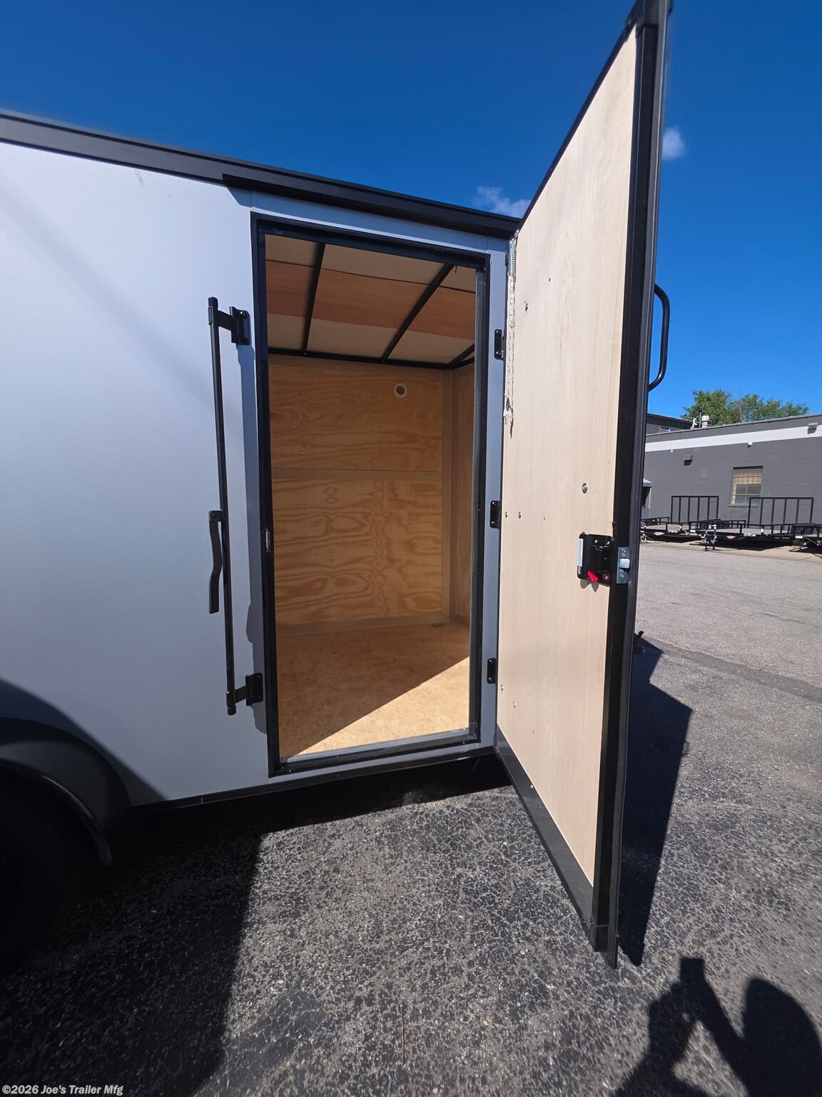 2027 6x12 2990 GVWR 83" Interior Height Blackout Pckg by Haul About from Joe's Trailer Mfg. in Livonia, Michigan