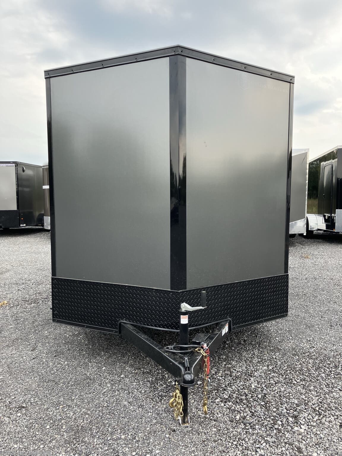 2027 Cross Trailers 7X14 7000 GVWR 78" IH Blackout Package