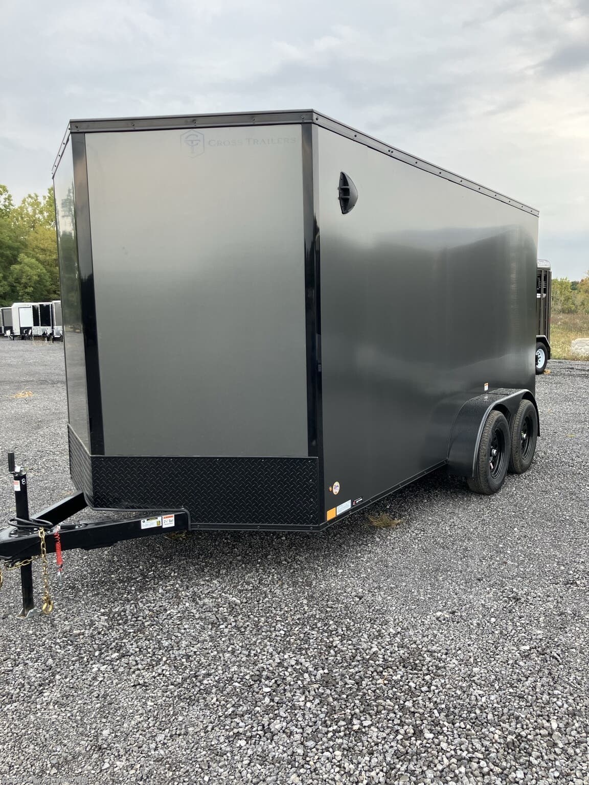 2027 Cross Trailers 7X14 7000 GVWR 78" IH Blackout Package - New Cargo Trailer for sale by Joe's Trailer Mfg in Clarklake, Michigan