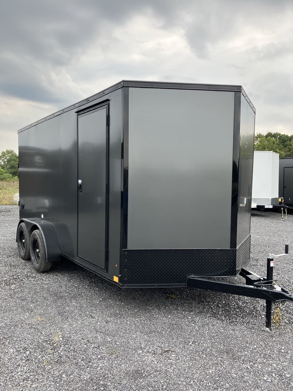 2027 7X14 7000 GVWR 78" IH Blackout Package by Cross Trailers from Joe's Trailer Mfg in Clarklake, Michigan