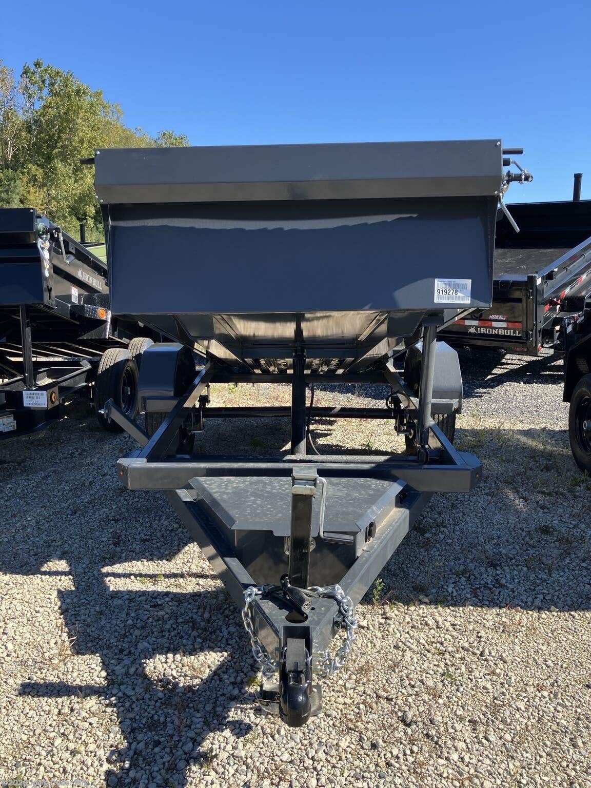 2027 IronBull 60x10 7000 GVWR 20" Sides