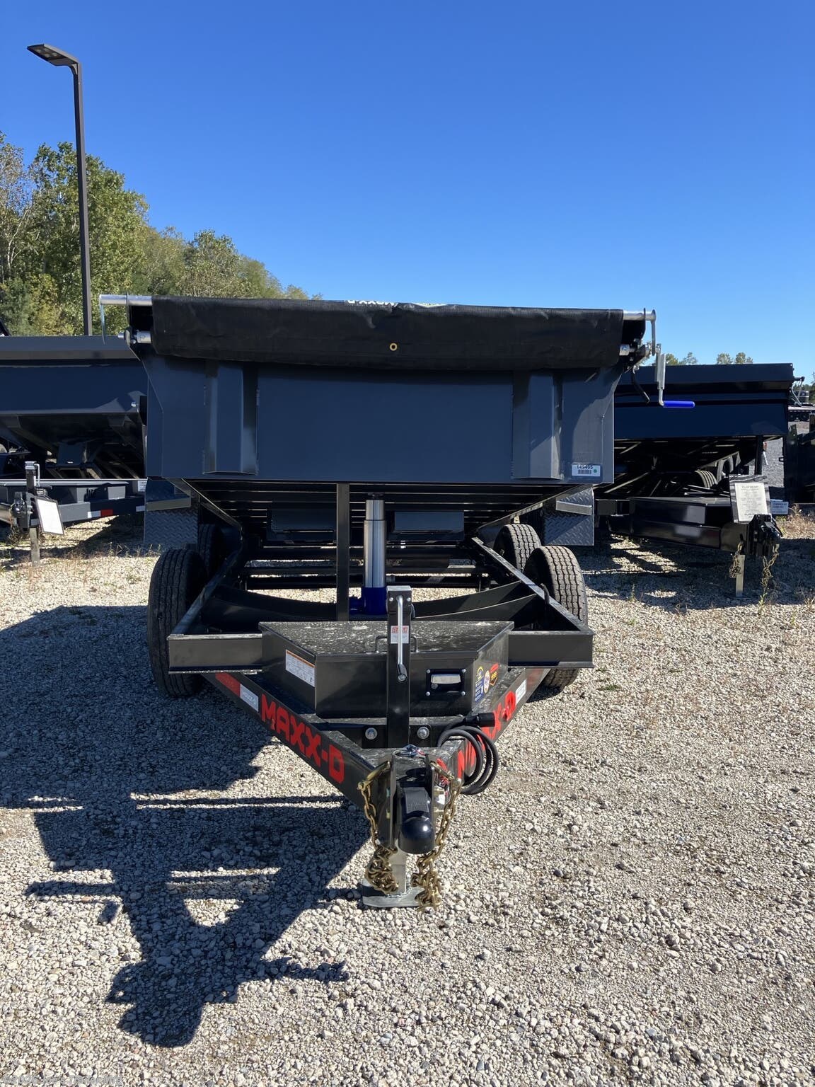 2027 MAXX-D 60X10 9990 GVWR 18" Solid Sides 5' Slide In Ramp