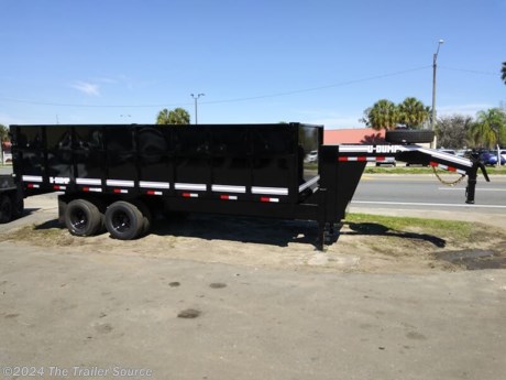 &lt;h2&gt;&lt;strong&gt;Gooseneck Dump Trailer For Sale 8 x 20&lt;/strong&gt;&lt;/h2&gt;
&lt;p&gt;&lt;strong&gt;NOTE: Trailer pictures may include optional features that are not included in the base price. See available options below.&lt;/strong&gt;&lt;/p&gt;
&lt;p&gt;&lt;em&gt;U-Dump trailers are designed and built by the company that pioneered the dump trailer more than 40 years ago: &lt;strong&gt;&amp;ldquo;The Original.&amp;rdquo;&lt;/strong&gt;&lt;/em&gt;&lt;/p&gt;
&lt;p&gt;U-Dump&#39;s gooseneck dump trailers are proudly built in the USA by the company that originated the dump trailer more than 40 years ago. The trailer comes equipped with a deep cycle marine battery, LED lights, and remote control dumping.&lt;/p&gt;
&lt;h2&gt;Trailer Specifications:&lt;/h2&gt;
&lt;ul&gt;
&lt;li&gt;&lt;em&gt;8&#39; X 20&#39;&lt;/em&gt;&lt;/li&gt;
&lt;li&gt;&lt;em&gt;Tandem Dual&lt;/em&gt;&lt;/li&gt;
&lt;li&gt;&lt;em&gt;25,000 GVWR&lt;/em&gt;&lt;/li&gt;
&lt;li&gt;&lt;em&gt;48&quot; sides&lt;/em&gt;&lt;/li&gt;
&lt;li&gt;&lt;em&gt;25K Scissor Hoist&lt;/em&gt;&lt;/li&gt;
&lt;li&gt;&lt;em&gt;Dual spring loaded jacks&lt;/em&gt;&lt;/li&gt;
&lt;li&gt;&lt;em&gt;Dual 10K oil bath axles&lt;/em&gt;&lt;/li&gt;
&lt;li&gt;&lt;em&gt;ST235/85R16 Load Range E tires&lt;/em&gt;&lt;/li&gt;
&lt;li&gt;&lt;em&gt;3/16 Floor&lt;/em&gt;&lt;/li&gt;
&lt;li&gt;&lt;em&gt;10GA side walls&lt;/em&gt;&lt;/li&gt;
&lt;li&gt;&lt;em&gt;8&#39; Ramps&lt;/em&gt;&lt;/li&gt;
&lt;li&gt;&lt;em&gt;&quot;D&quot; Rings&lt;/em&gt;&lt;/li&gt;
&lt;li&gt;&lt;em&gt;Undercoating&lt;/em&gt;&lt;/li&gt;
&lt;li&gt;&lt;em&gt;45 Degree Dump Angle&lt;/em&gt;&lt;/li&gt;
&lt;/ul&gt;
&lt;p&gt;&lt;strong&gt;Options:&lt;/strong&gt;&lt;/p&gt;
&lt;ul&gt;
&lt;li&gt;&lt;em&gt;Spring Arm &lt;/em&gt;&lt;/li&gt;
&lt;li&gt;&lt;em&gt;Tarp&lt;/em&gt;&lt;/li&gt;
&lt;li&gt;&lt;em&gt;Drop Down Sides&lt;/em&gt;&lt;/li&gt;
&lt;li&gt;&lt;em&gt;Spare Tire&lt;/em&gt;&lt;/li&gt;
&lt;/ul&gt;
&lt;p&gt;&lt;strong&gt;Includes 5 Year Warranty&lt;/strong&gt;&lt;/p&gt;
&lt;p&gt;See more at: &lt;a href=&quot;https://thetrailersource.com&quot;&gt;https://thetrailersource.com&lt;/a&gt;&lt;/p&gt;