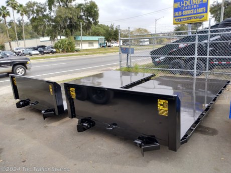 &lt;h2&gt;&lt;strong&gt;U-Dump Flat Bed Roll Off Containers For Sale&lt;/strong&gt;&lt;/h2&gt;
&lt;p&gt;U-Dump has been building the finest quality dump trailers on the market since 1980: &lt;strong&gt;&amp;ldquo;The Original.&amp;rdquo;&lt;/strong&gt;&lt;/p&gt;
&lt;p&gt;These roll off flat beds are proudly built in the USA by U-Dump Trailers in Ocala, FL. Roll off containers are indispensable tools for construction and demolition projects, home renovations, tree/yard waste removal, and more. Drop it off, load it up, and haul it away. Containers are also available in 12 yd. and 16 yd. sizes.&lt;/p&gt;
&lt;p&gt;Like all U-Dump products, these containers are engineered to perform and built to last.&lt;/p&gt;
&lt;p&gt;&amp;nbsp;&lt;/p&gt;
&lt;h2&gt;Flat Bed Roll Off Specifications:&lt;/h2&gt;
&lt;ul&gt;
&lt;li&gt;&lt;em&gt;7&amp;rsquo; X 14&amp;rsquo;&lt;/em&gt;&lt;/li&gt;
&lt;li&gt;&lt;em&gt;25&amp;rdquo; steel header&lt;/em&gt;&lt;/li&gt;
&lt;li&gt;&lt;em&gt;Steel tie down&lt;/em&gt;&lt;/li&gt;
&lt;li&gt;&lt;em&gt;Rub rail&lt;/em&gt;&lt;/li&gt;
&lt;li&gt;&lt;em&gt;3/16&amp;rdquo; single sheet floor&lt;/em&gt;&lt;/li&gt;
&lt;li&gt;&lt;em&gt;Stake pockets&lt;/em&gt;&lt;/li&gt;
&lt;li&gt;&lt;em&gt;Undercoating&lt;/em&gt;&lt;/li&gt;
&lt;/ul&gt;
&lt;p&gt;&lt;strong&gt;Container Options:&lt;/strong&gt;&lt;/p&gt;
&lt;ul&gt;
&lt;li&gt;&lt;em&gt;Bed Liner&lt;/em&gt;&lt;/li&gt;
&lt;li&gt;&lt;em&gt;Color&lt;/em&gt;&lt;/li&gt;
&lt;/ul&gt;
&lt;p&gt;&amp;nbsp;&lt;/p&gt;