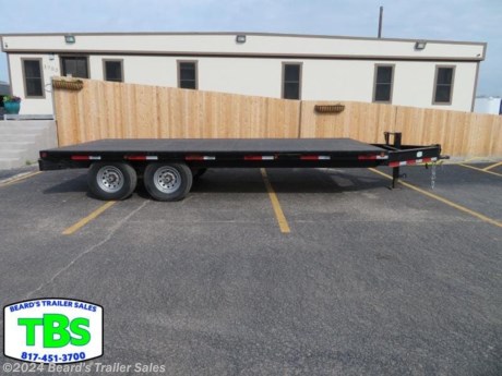 &lt;p&gt;TRAILER SPECS: 18&#39; Flatbed Trailer-102&quot; Width Coupler: 2 5/16&quot; Bumper Pull Axles: 2-7000LB Elec. Brakes Payload: 9500LB TRAILER RENTAL RATES: Daily: $85 Weekly: $300 Monthly: $900 REQUIRMENTS: Electric Brake Controller&lt;/p&gt;
