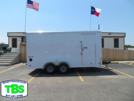 &lt;p&gt;TRAILER SPECS: 16&#39; Enclosed Cargo Trailer-7&#39; Wide Coupler 2 5/16&quot; Bumper Pull Axle: 2-5200# Elec. Brake Rear Ramp Gate Payload: 8000LB TRAILER RENTAL RATES: Daily: $85 Weekly: $425 Monthly: $1275 TRAILER SPECIFICATIONS: Electric Brake Controller&lt;/p&gt;