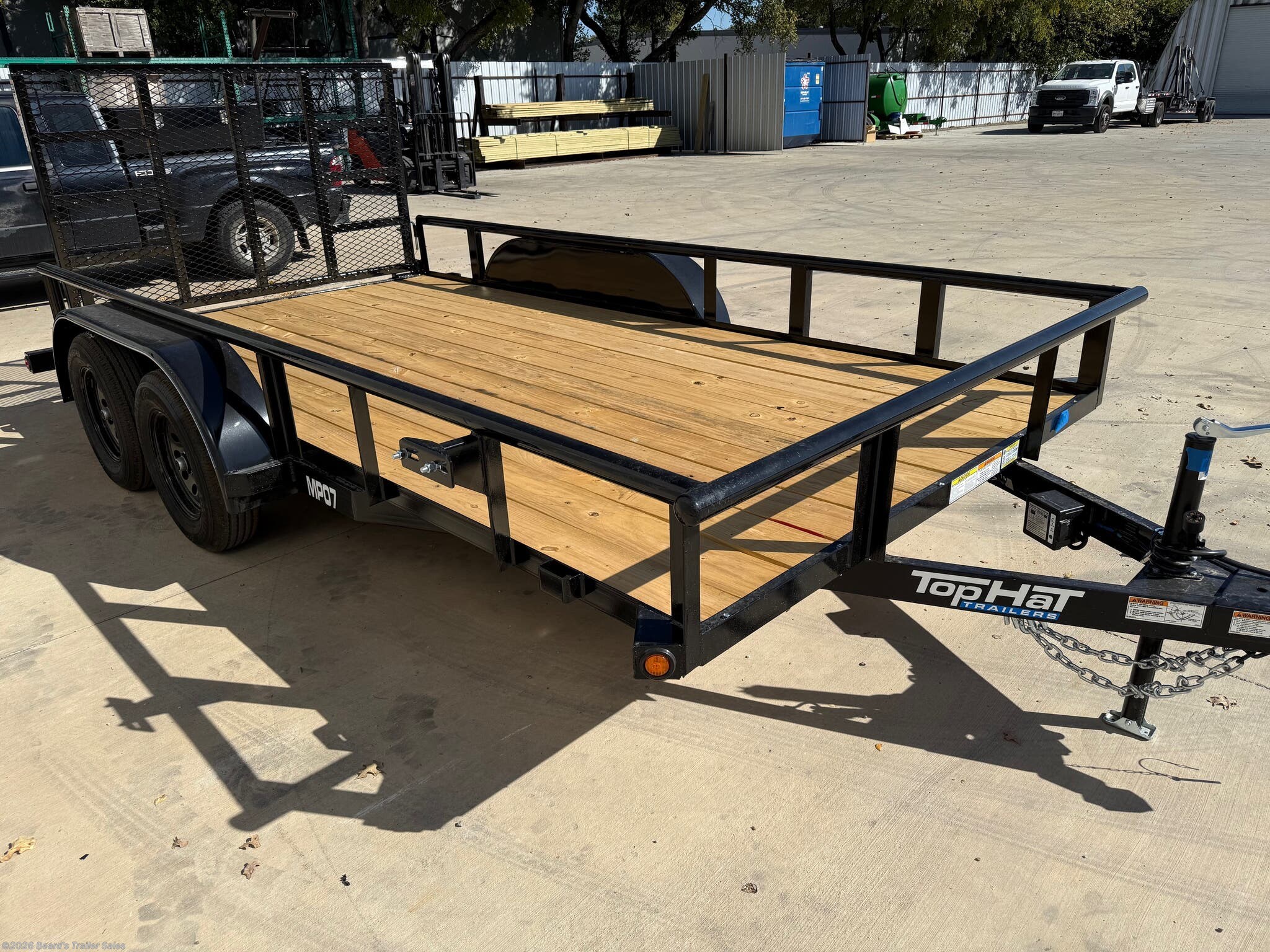 2025 Medium Pipe Utility 14X83 by Top Hat from Beard's Trailer Sales in Fort Worth, Texas