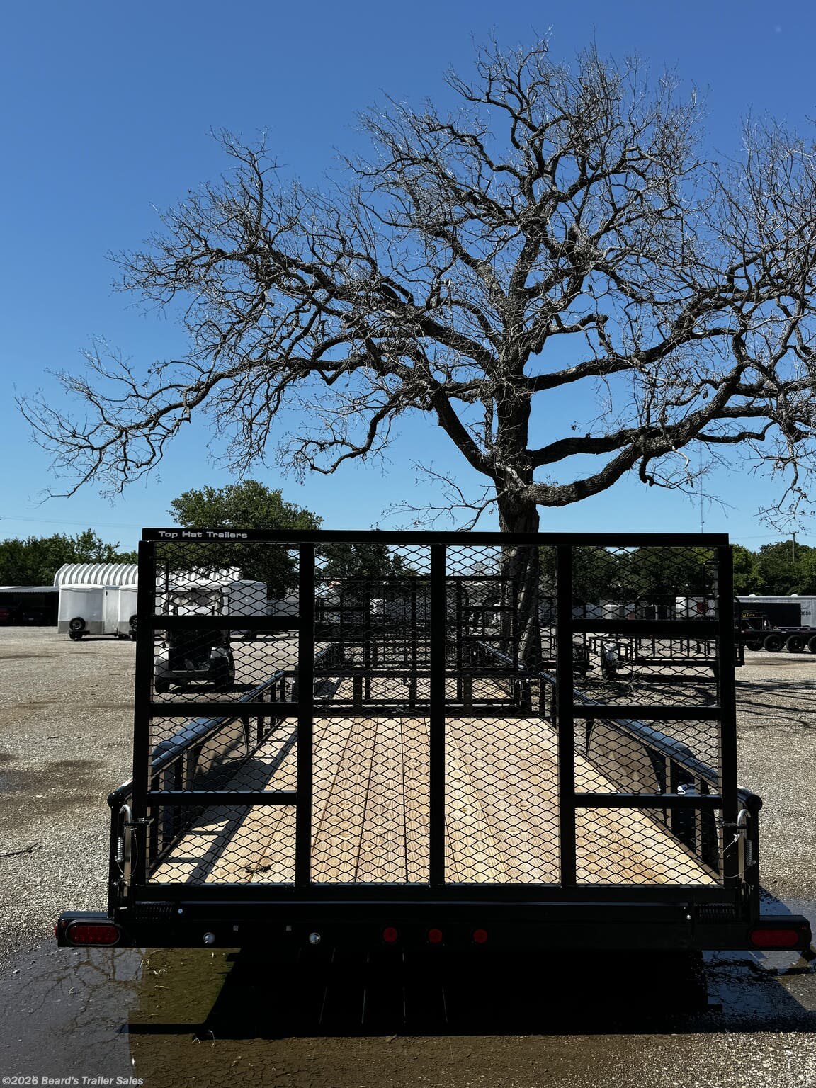 2025 Top Hat Medium Pipe Utility 16X83 - New Utility Trailer for sale by Beard's Trailer Sales in Fort Worth, Texas