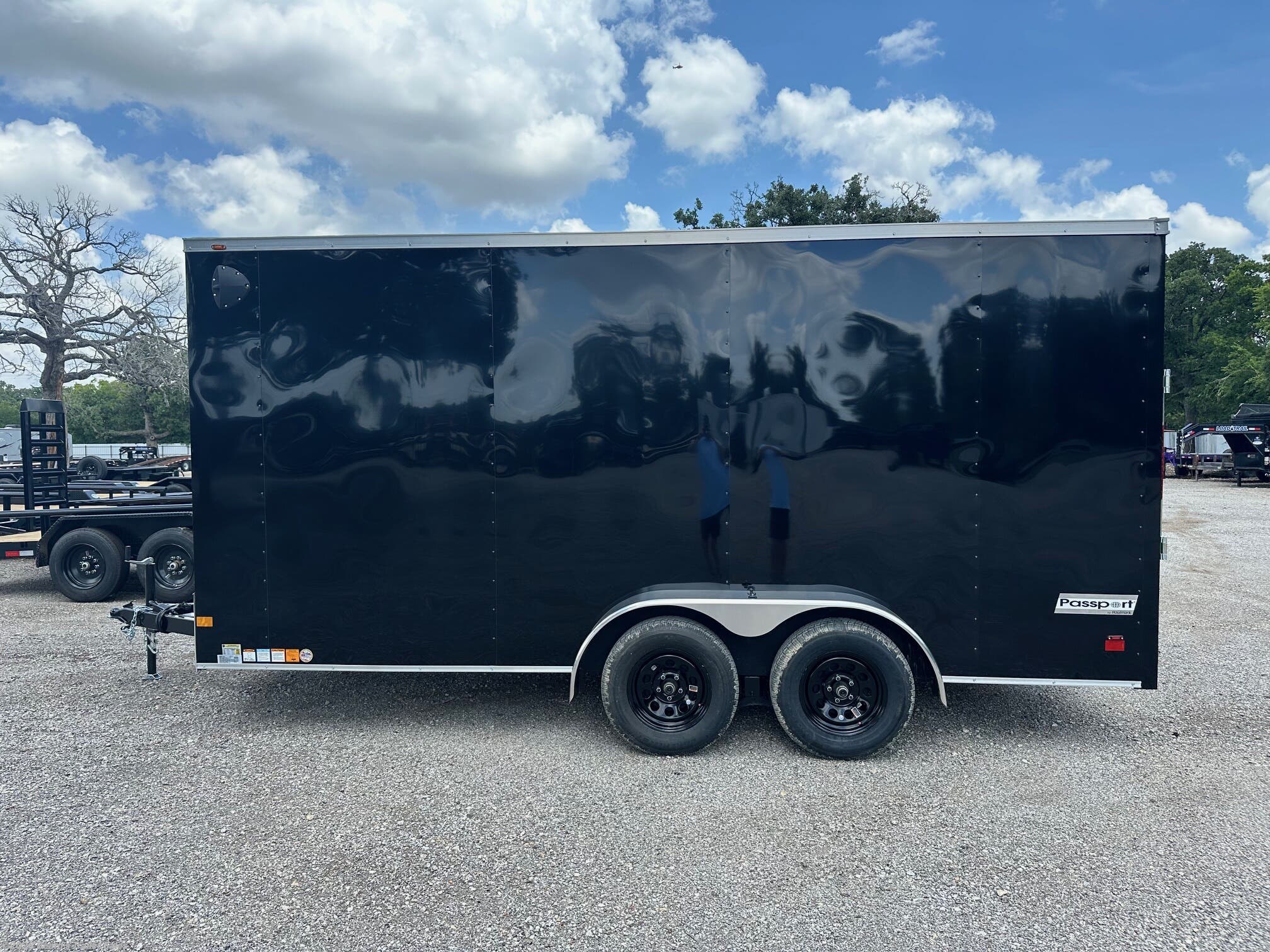 2025 Haulmark Transport V-Nose 7X16 - New Cargo Trailer for sale by Beard's Trailer Sales in Fort Worth, Texas