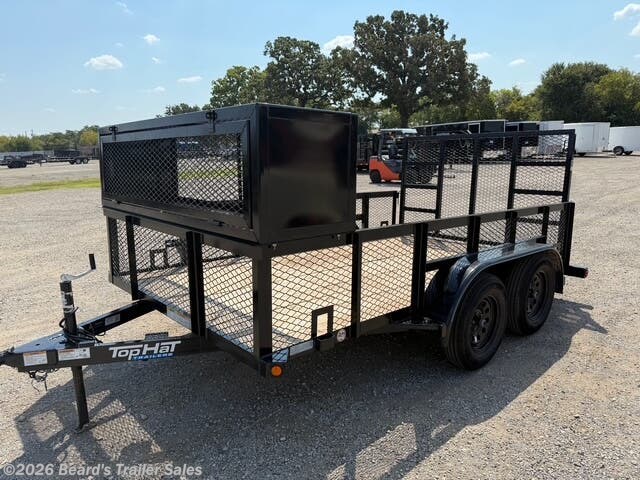 2025 Top Hat 83 X 12 - Used Landscape Trailer for sale by Beard's Trailer Sales in Fort Worth, Texas