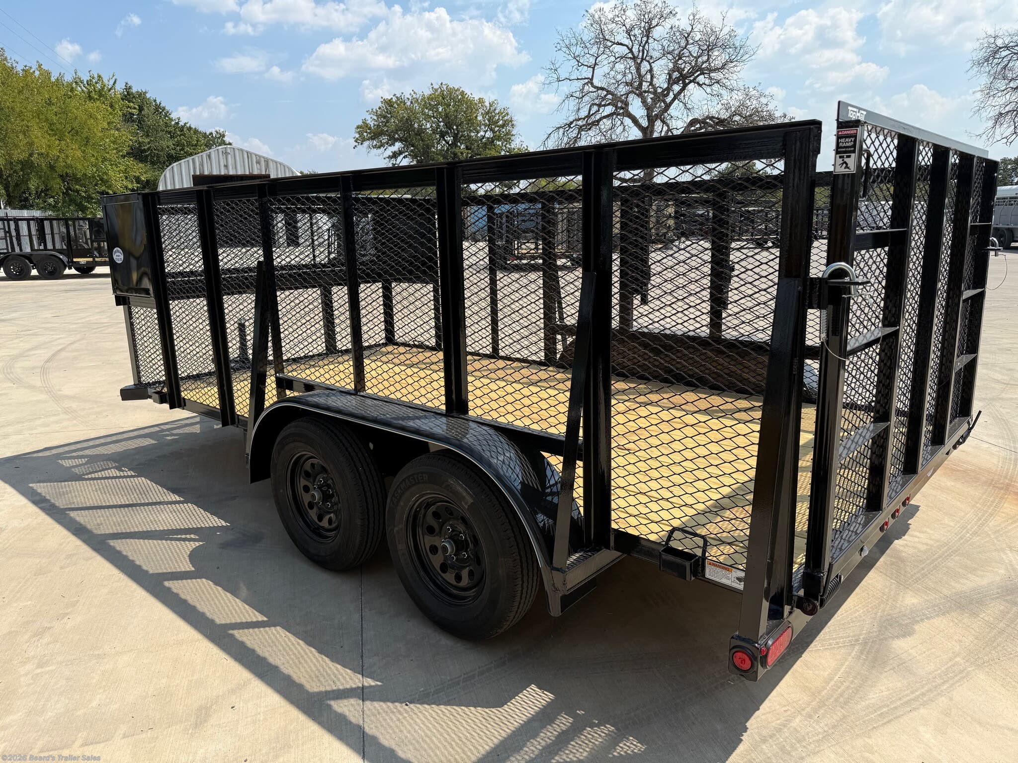 New 2026 Top Hat 83 X 14 LANDSCAPE TRAILER available in Fort Worth, Texas