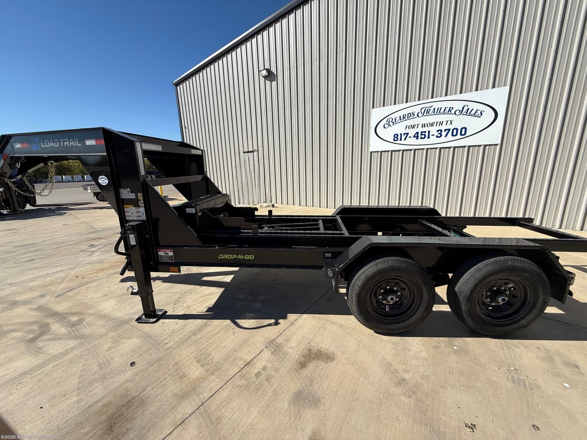 New 2026 Load Trail 83" x 14' Gooseneck Drop-N-Go (Chassis Only) available in Fort Worth, Texas