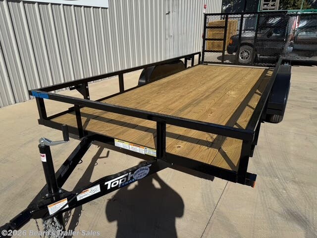 2026 Top Hat 77X16 Lite Duty Utility - New Utility Trailer for sale by Beard's Trailer Sales in Fort Worth, Texas