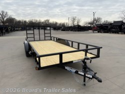 2026 Top Hat Medium Pipe Utility 18X83 - New Utility Trailer for sale by Beard's Trailer Sales in Fort Worth, Texas