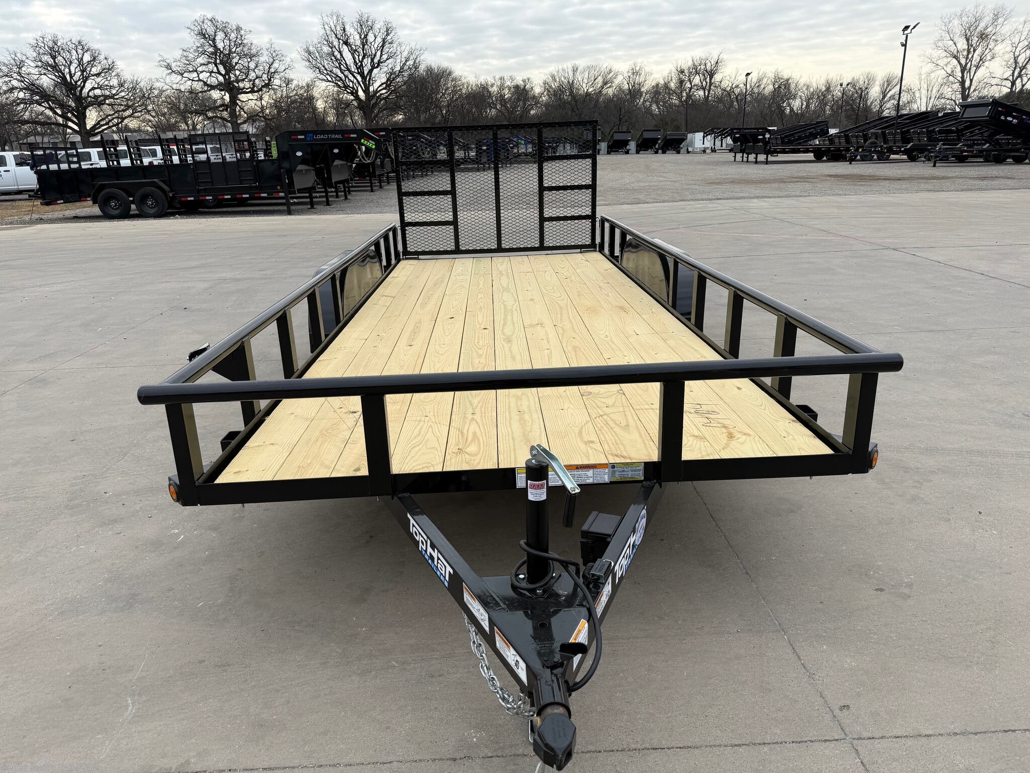 2026 Medium Pipe Utility 18X83 by Top Hat from Beard's Trailer Sales in Fort Worth, Texas