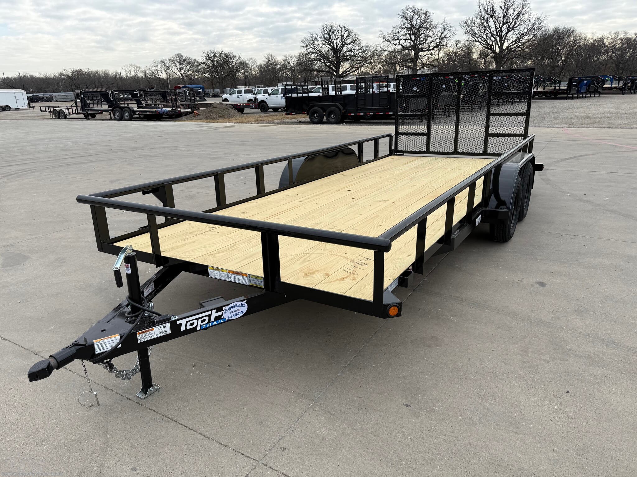 New 2026 Top Hat Medium Pipe Utility 18X83 available in Fort Worth, Texas