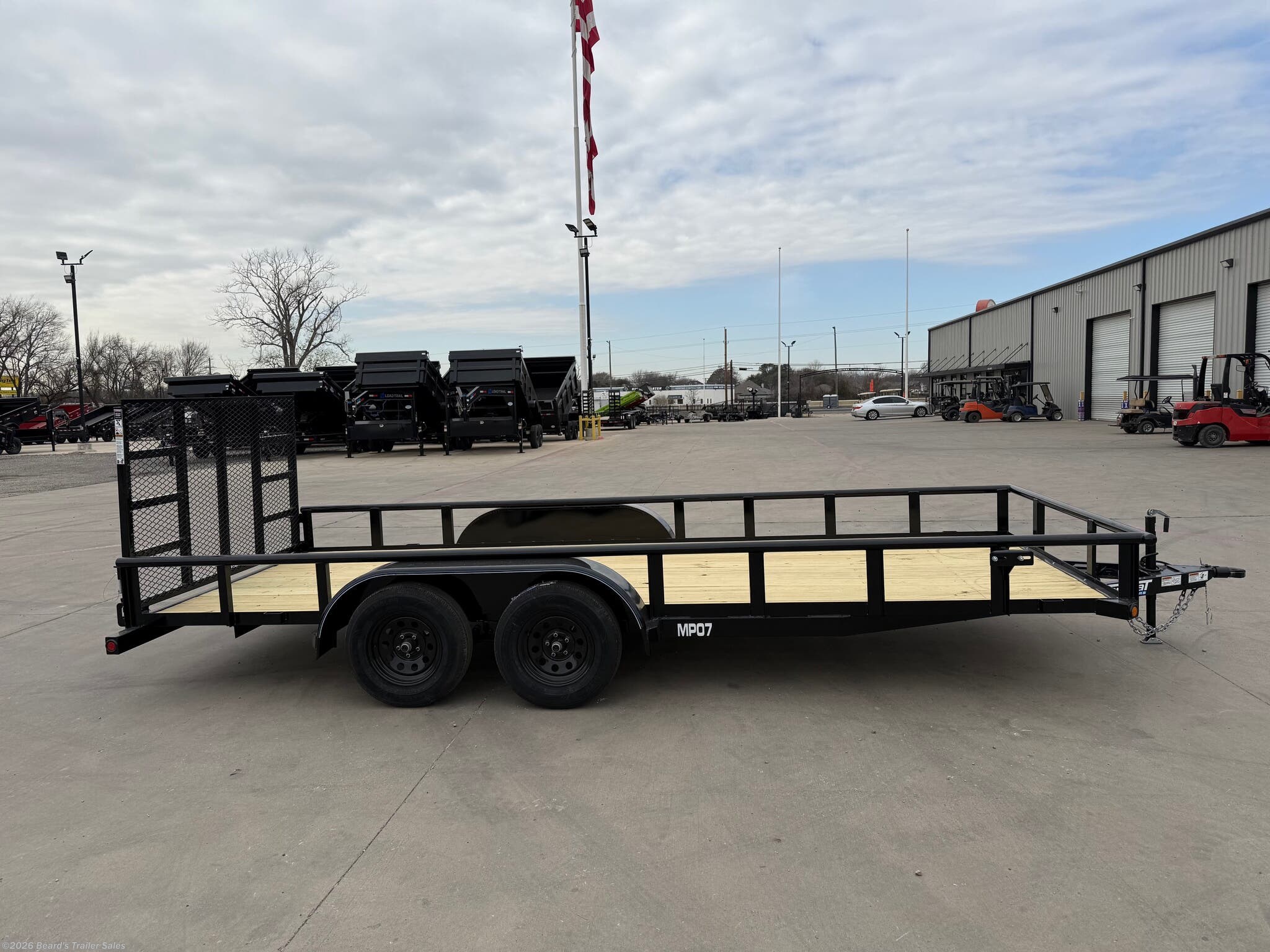 New 2026 Top Hat Medium Pipe Utility 18X83 available in Fort Worth, Texas