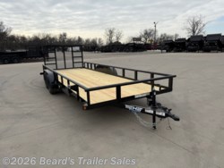 2026 Top Hat Medium Pipe Utility 20X83 - New Utility Trailer for sale by Beard's Trailer Sales in Fort Worth, Texas