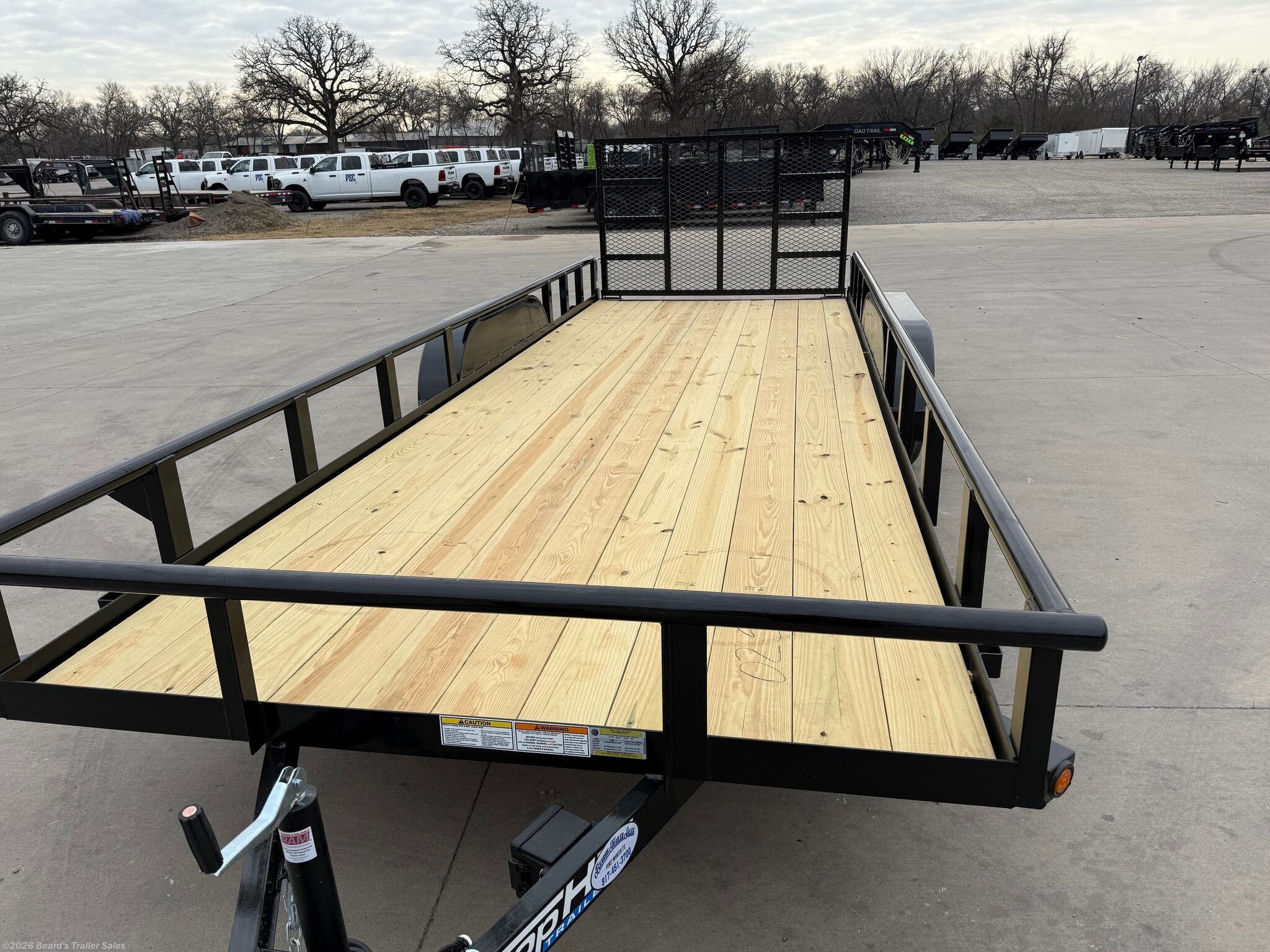 2026 Medium Pipe Utility 20X83 by Top Hat from Beard's Trailer Sales in Fort Worth, Texas