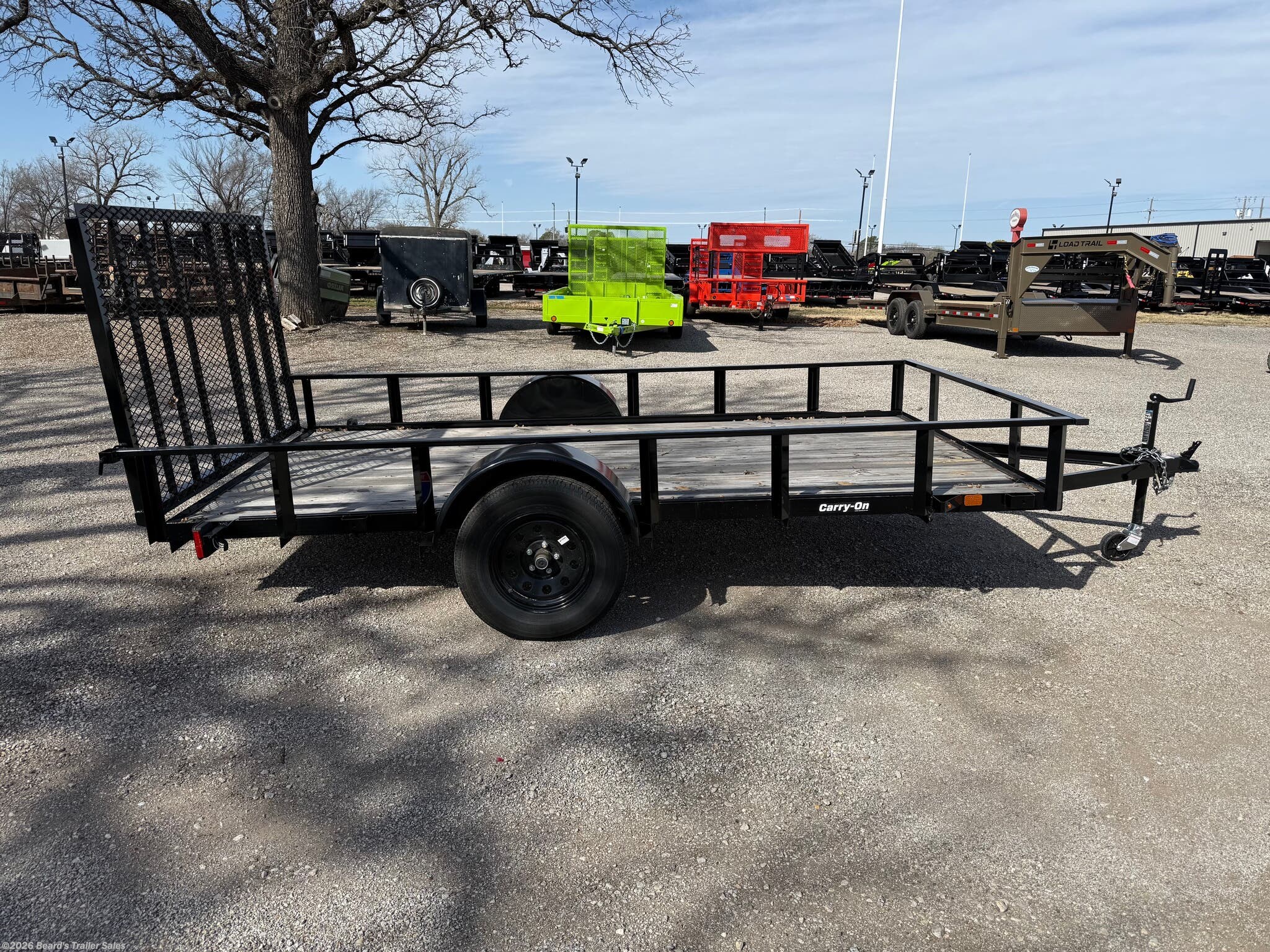 2025 Carry-On 77 X 12 - Used Utility Trailer for sale by Beard's Trailer Sales in Fort Worth, Texas