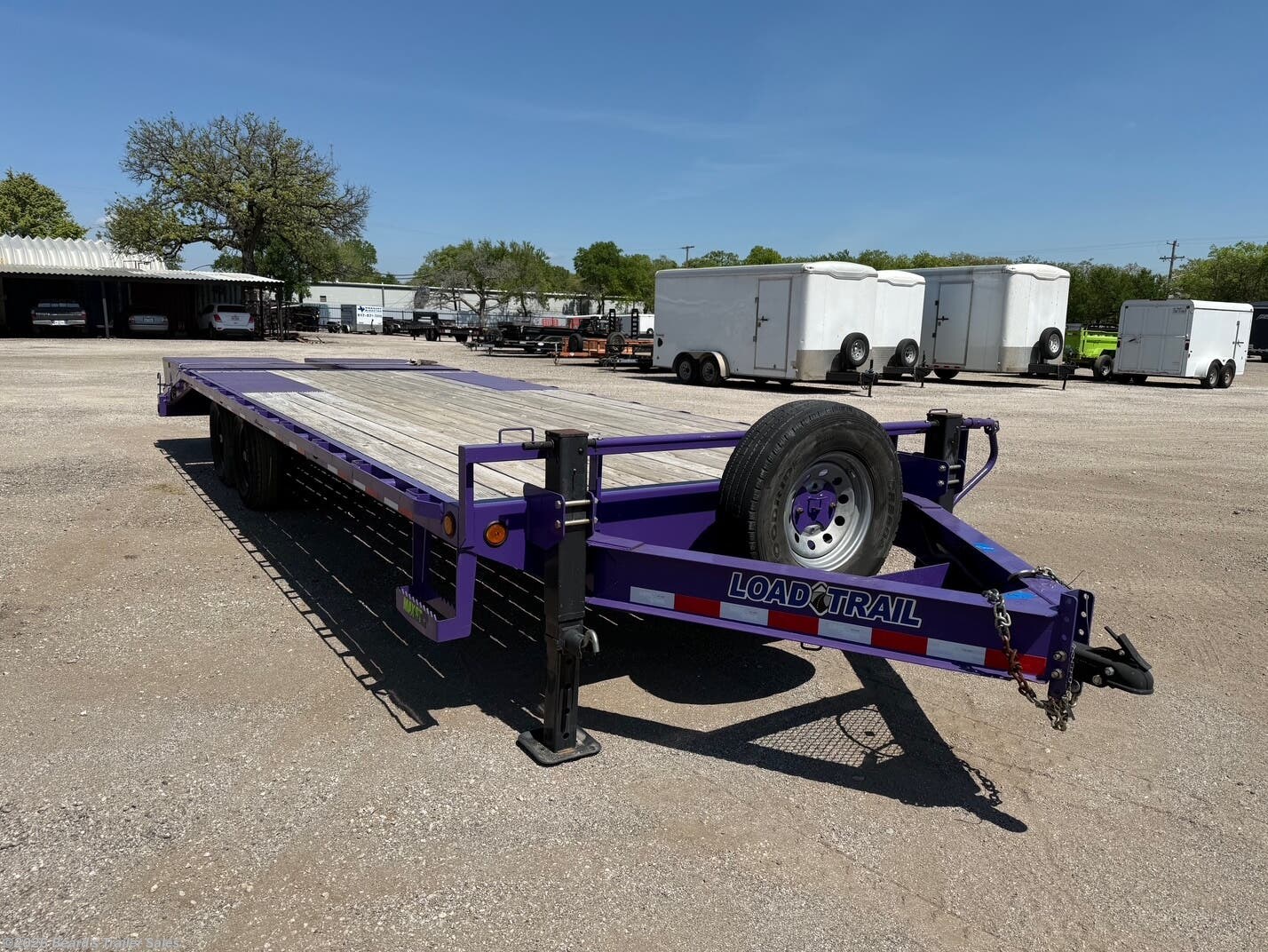 2022 Load Trail PE 102 X 24 RENTAL - New Deckover/Flat Deck Trailer for sale by Beard's Trailer Sales in Fort Worth, Texas