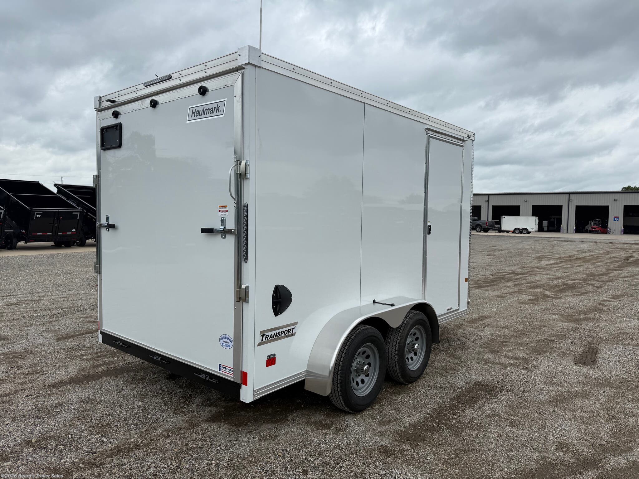 2026 Haulmark Transport V-Nose 7 X 12 - New Cargo Trailer for sale by Beard's Trailer Sales in Fort Worth, Texas