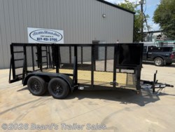 2026 Top Hat 83 X 14 LANDSCAPE TRAILER - New Landscape Trailer for sale by Beard's Trailer Sales in Fort Worth, Texas
