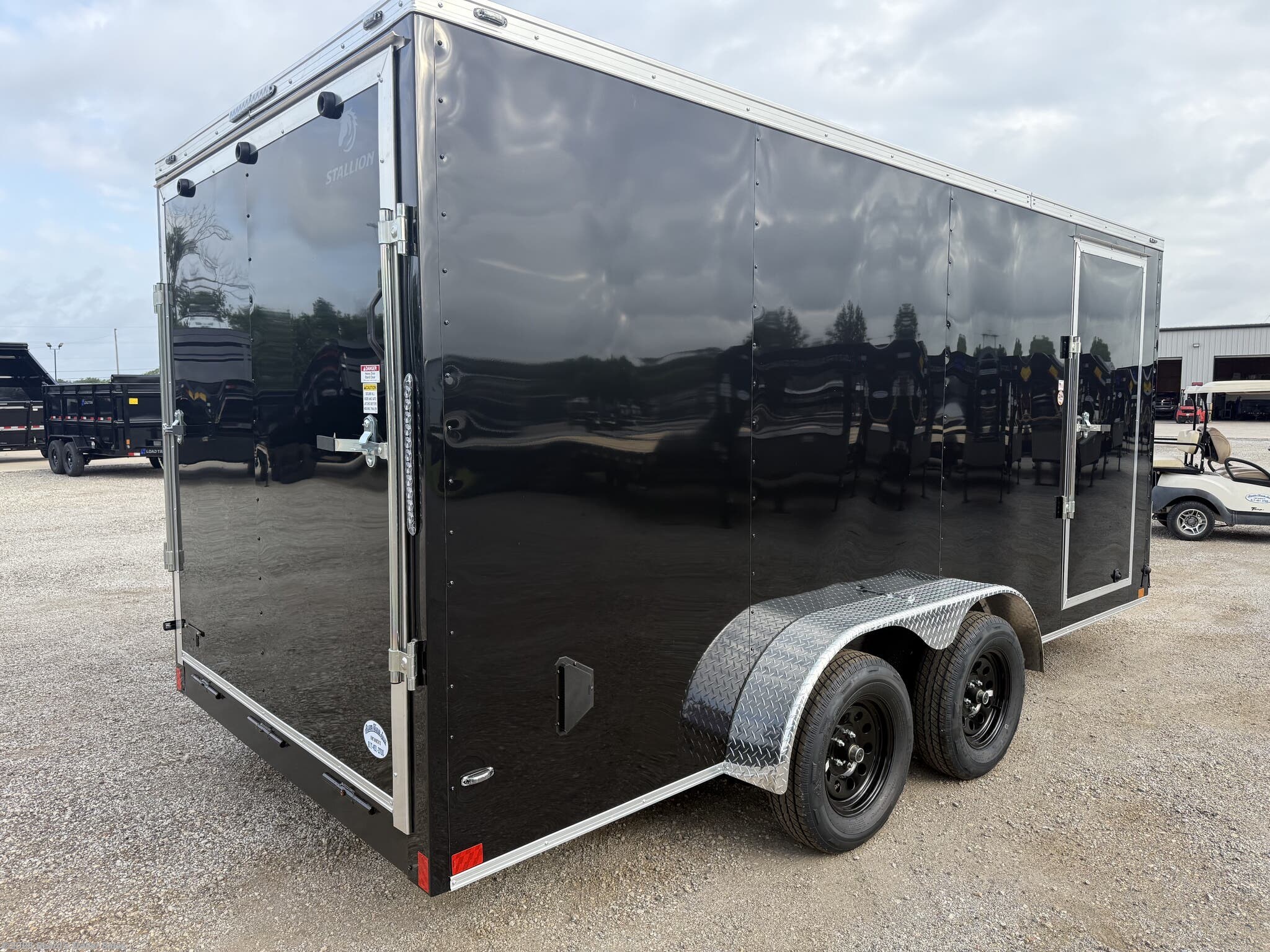 New 2026 Stallion 7X16 available in Fort Worth, Texas
