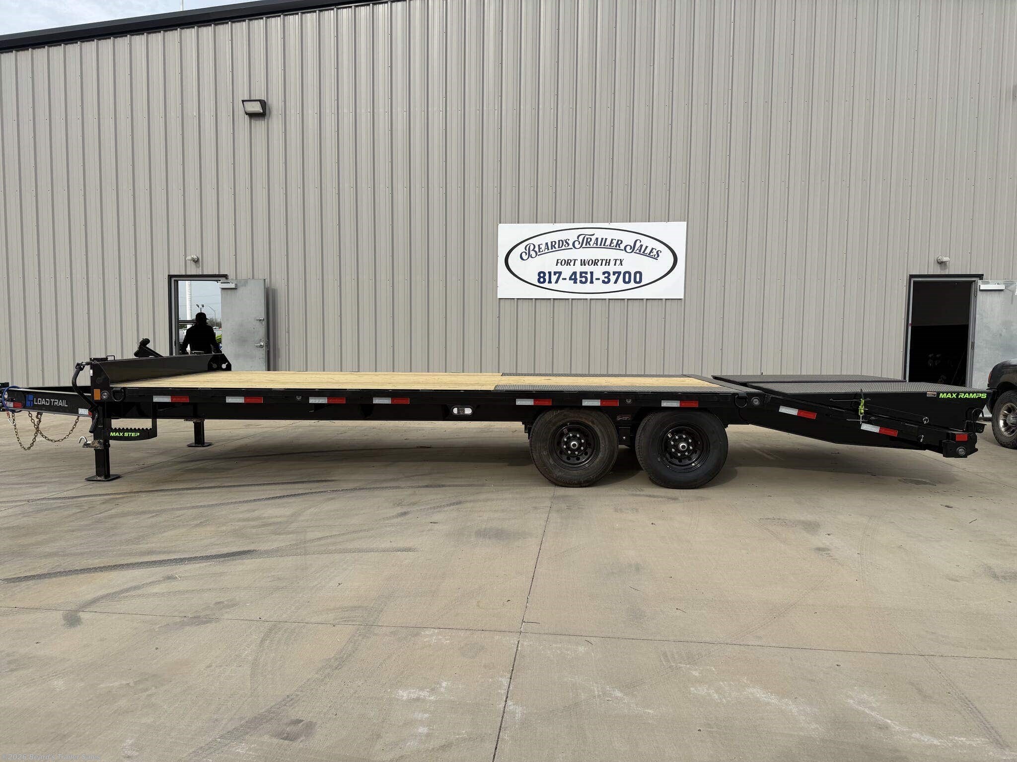2027 Load Trail PS 102 X 24 - 14K - New Deckover/Flat Deck Trailer for sale by Beard's Trailer Sales in Fort Worth, Texas