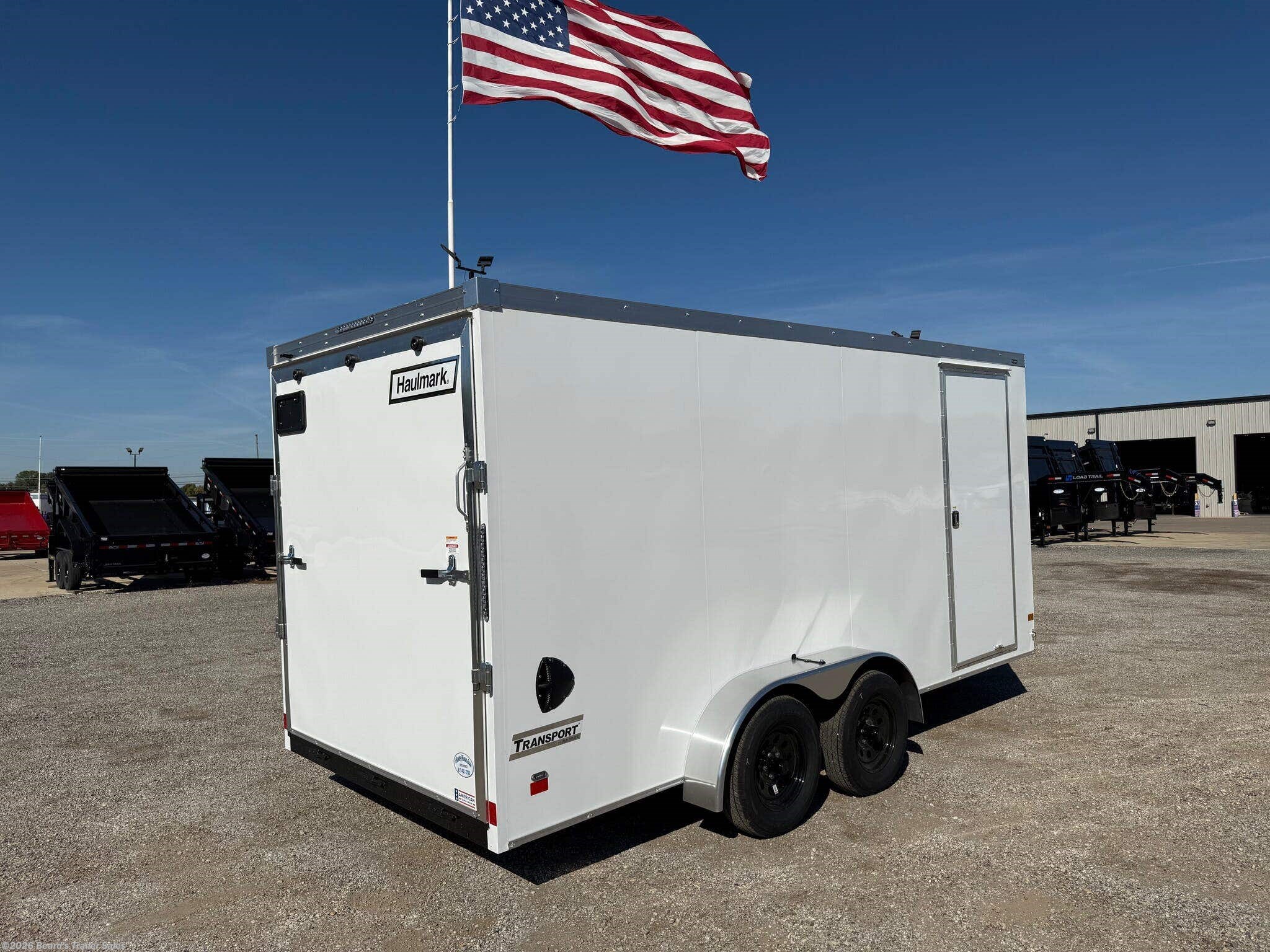2027 Haulmark Transport V-Nose 7 X 16 - New Cargo Trailer for sale by Beard's Trailer Sales in Fort Worth, Texas
