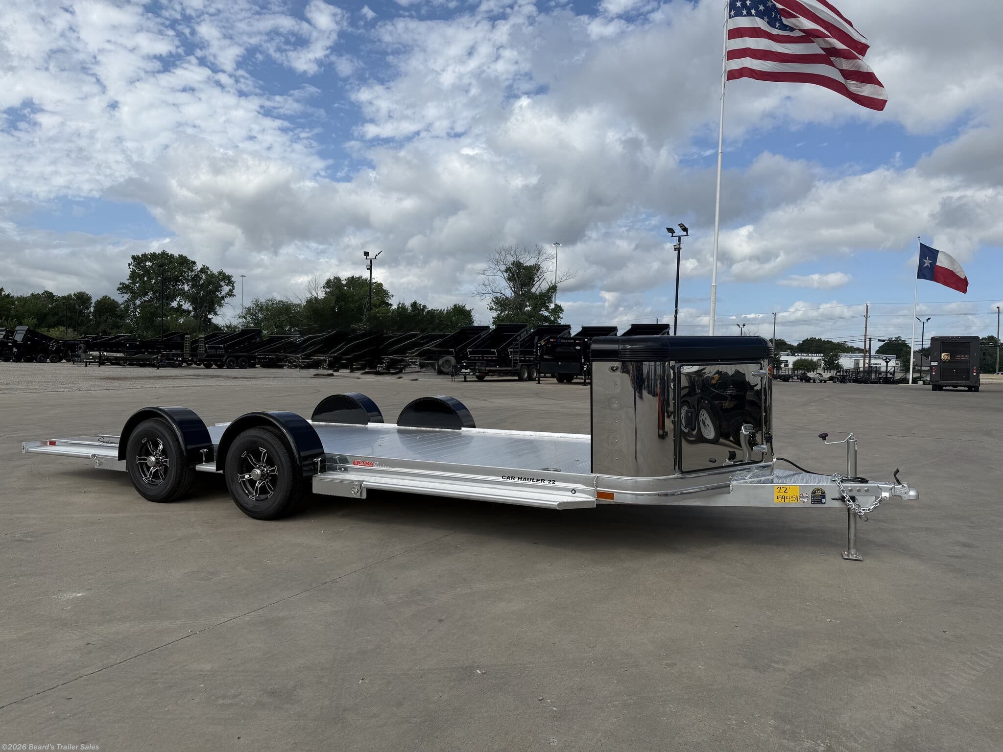 2027 Sundowner ULTRA 81 X 22 - New Car Hauler Trailer for sale by Beard's Trailer Sales in Fort Worth, Texas