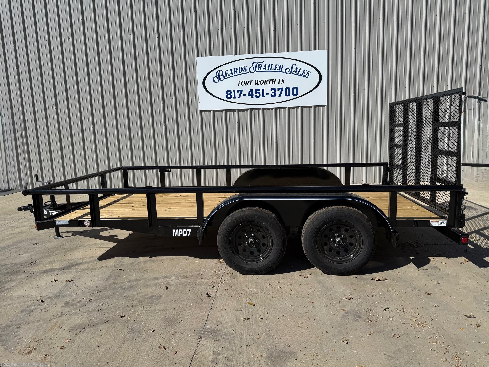 2027 Top Hat Medium Pipe Utility 14X83 - 7K W/ BRAKE