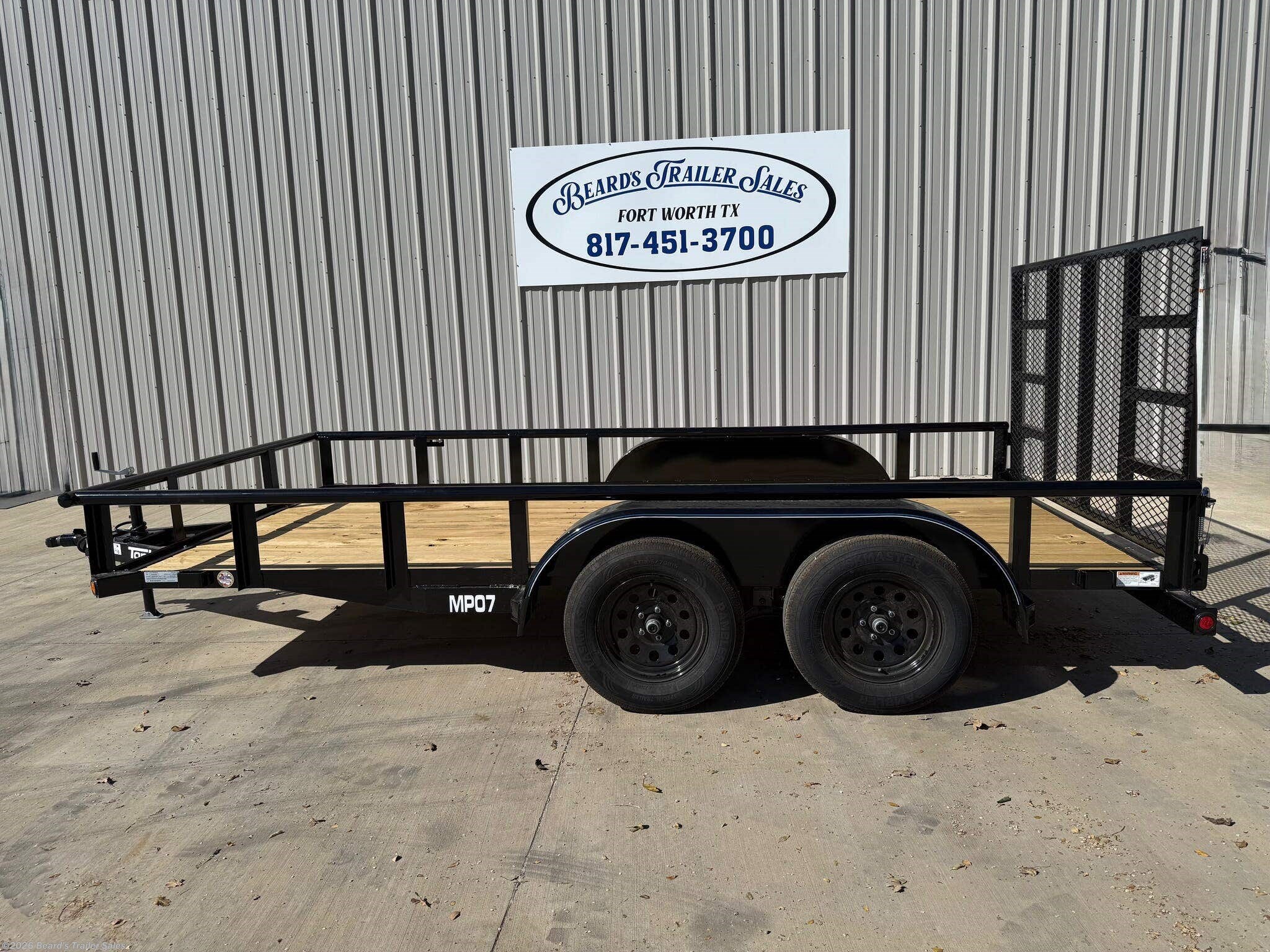 2027 Top Hat Medium Pipe Utility 14X83 - 7K W/ BRAKE