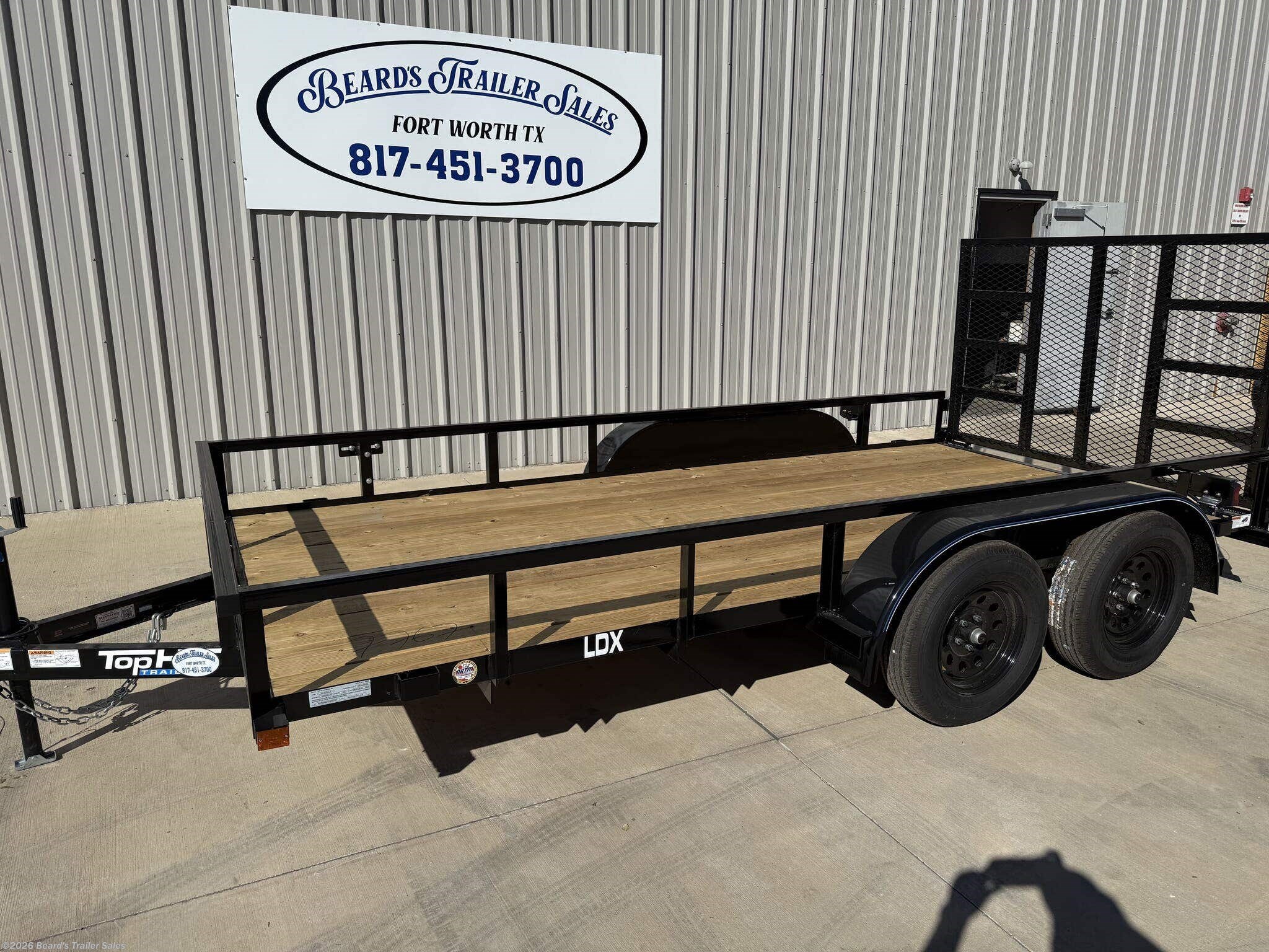 2027 Top Hat 77 X 14 - 7K - New Utility Trailer for sale by Beard's Trailer Sales in Fort Worth, Texas