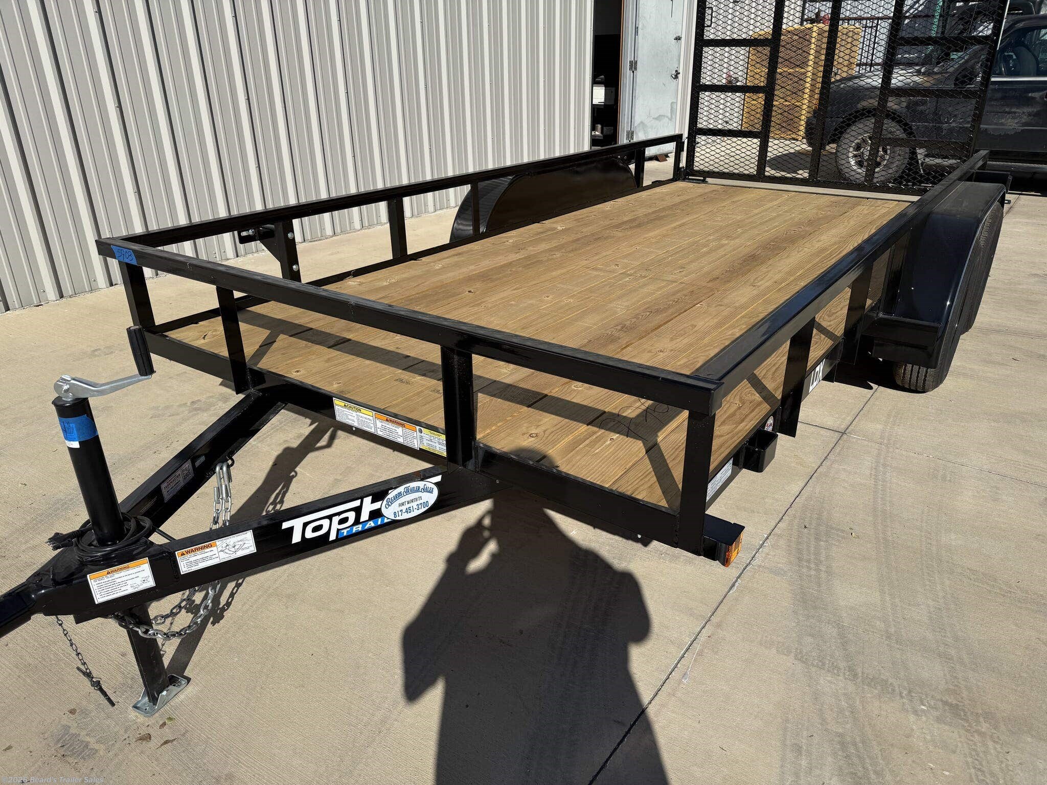 2027 77 X 14 - 7K by Top Hat from Beard's Trailer Sales in Fort Worth, Texas
