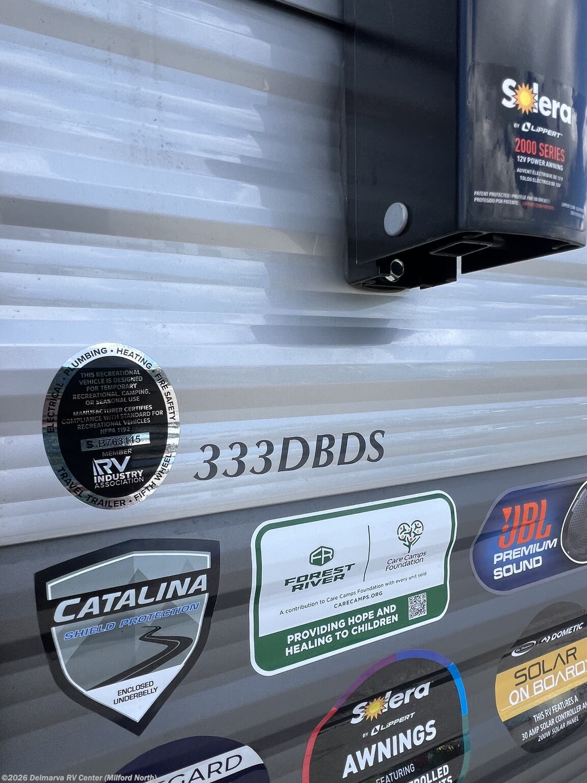 2027 Coachmen Catalina Legacy Edition 333DBDS - New Travel Trailer For Sale by Delmarva RV Center in Milford, Delaware