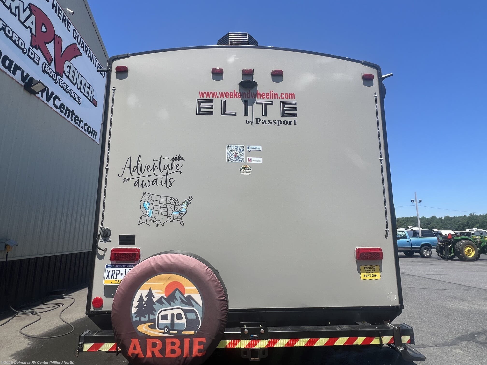 2018 Passport Elite 23RB by Keystone from Delmarva RV Center (Milford North) in Milford North, Delaware