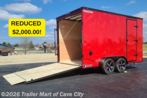 2022 Haul About Cougar 7'x14' (Blackout Package) SXS Hauler