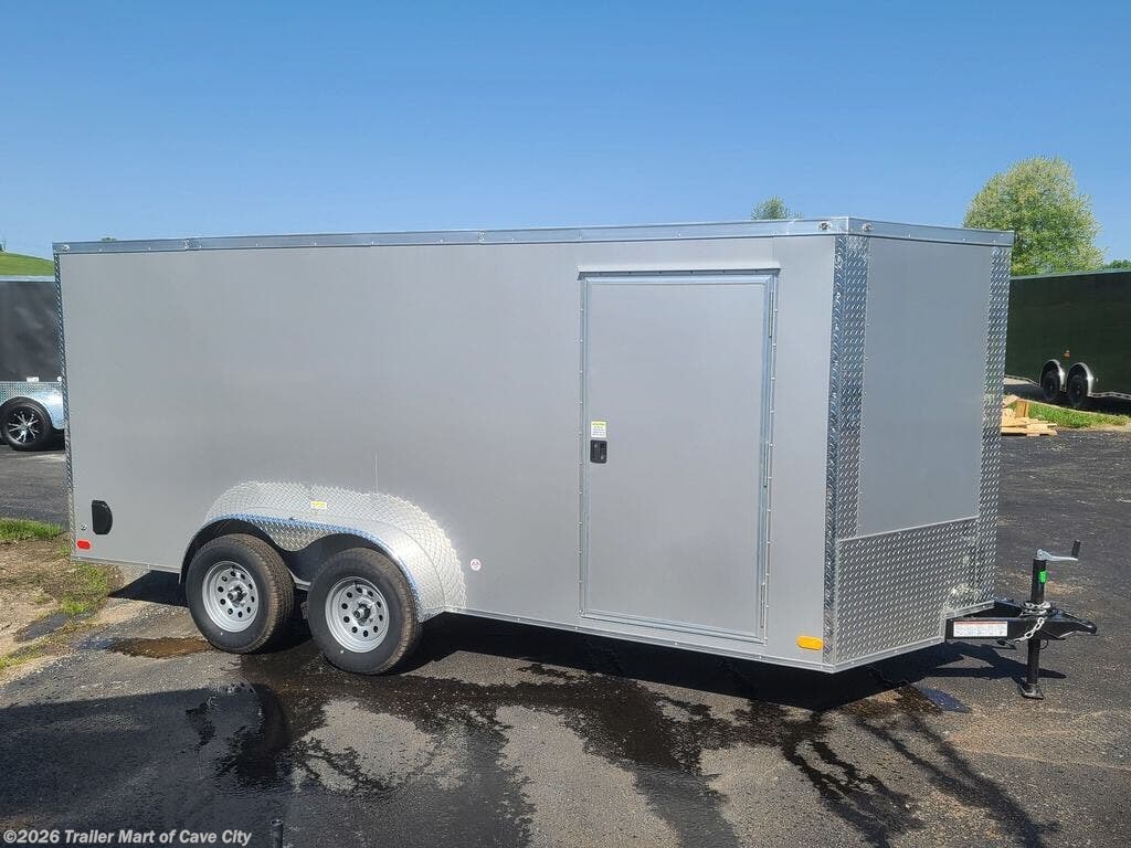 New 2022 Nationcraft 7'x16' Enclosed Trailer available in Cave City, Kentucky